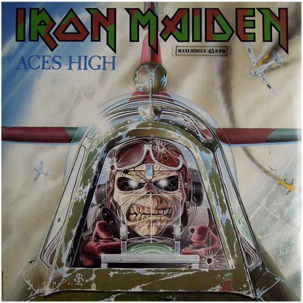Iron Maiden Aces High Cover art
