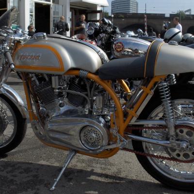 New Build Vincent  at the Ace Cafe